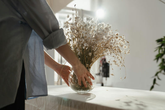 Comment entretenir un bouquet de fleurs séchées ?